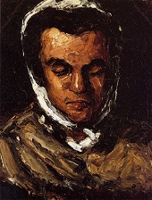 Портрет сестры художника Мария Сезанн   1867г